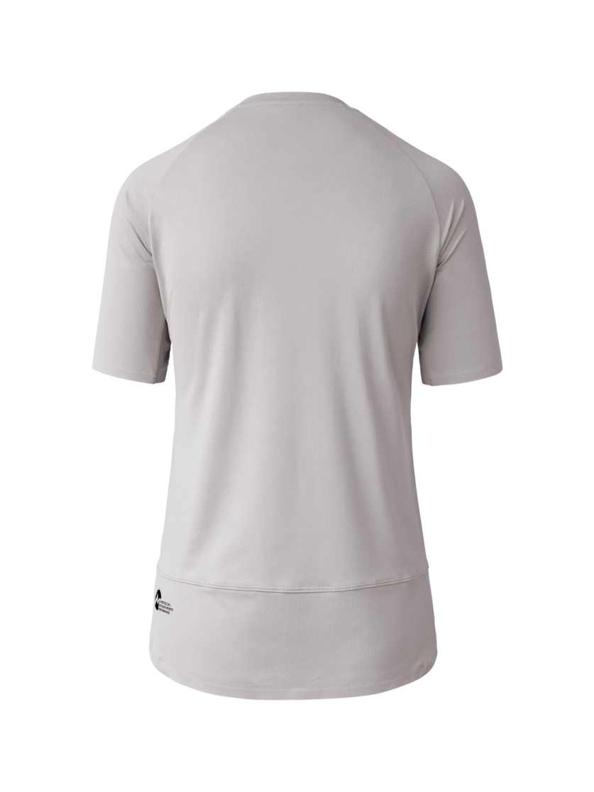 Martini Sportswear - Alpmate Sunray Protec Shirt W - T-Shirts in fog - vista posteriore - Donna
