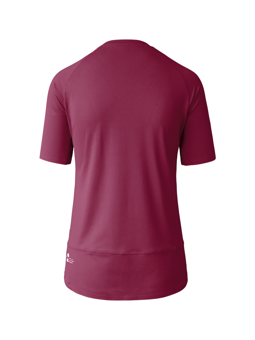 Martini Sportswear - Alpmate Sunray Protec Shirt W - T-Shirts in plume - Rückansicht - Damen