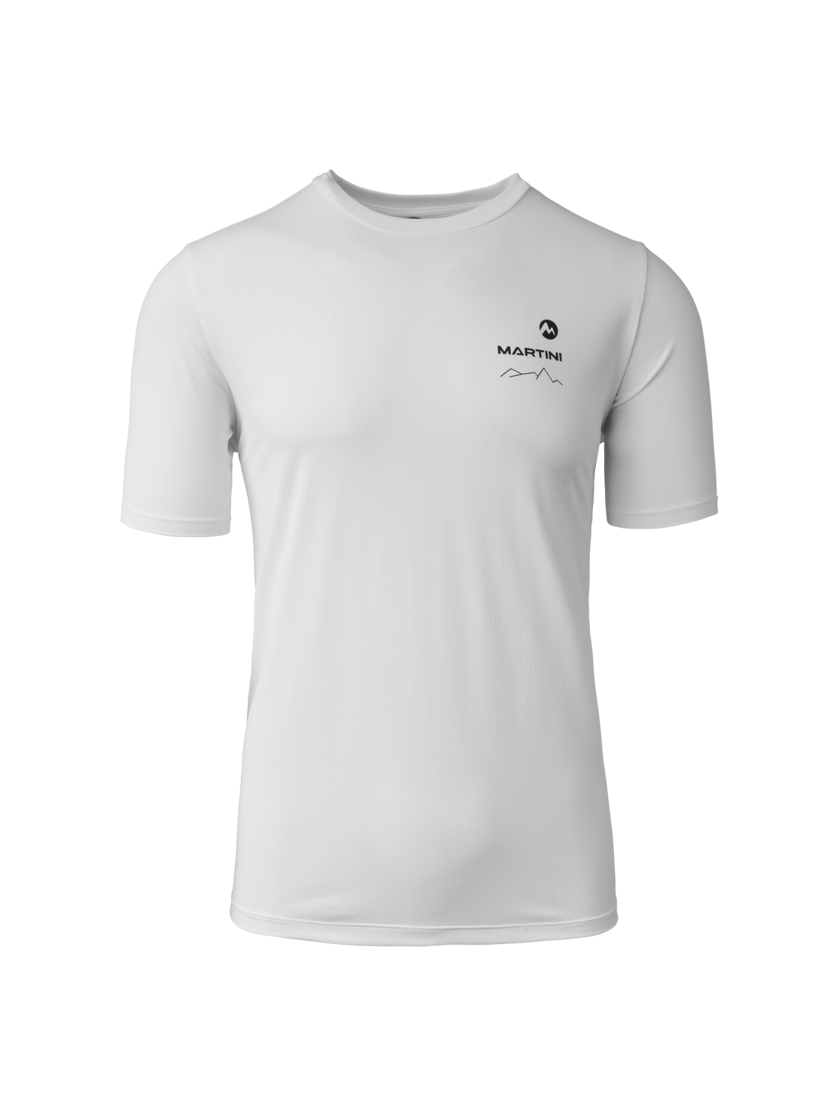 Martini Sportswear - Alpmate ProTec Shirt M - T-Shirts in white - front view - Men
