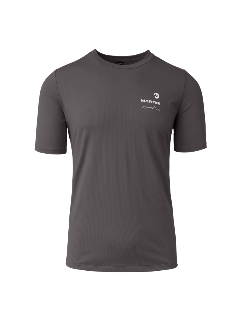 Martini Sportswear - Alpmate ProTec Shirt M - T-Shirts in granite - Vorderansicht - Herren
