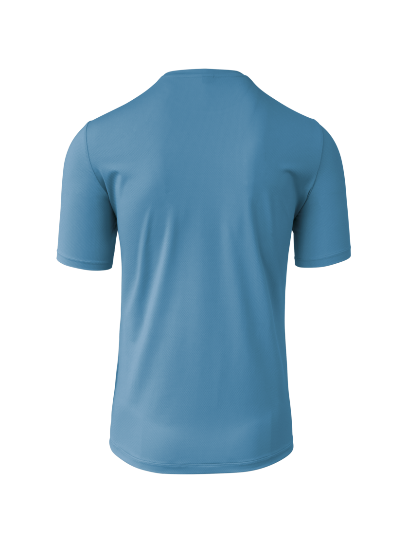 Martini Sportswear - Hillclimb Race Shirt M - T-Shirts in noon blue-white - rear view - Men