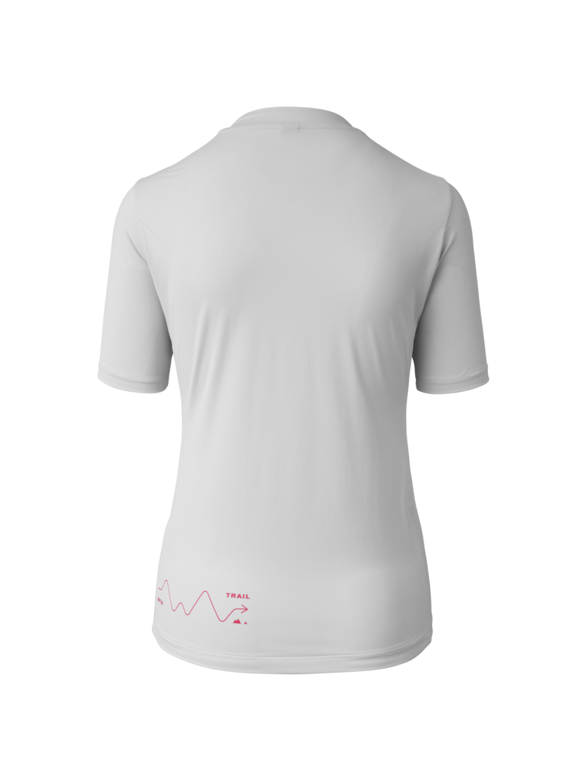 Martini Sportswear - Highventure ProTec Shirt W - T-Shirts in white-fuchsia - Rückansicht - Damen