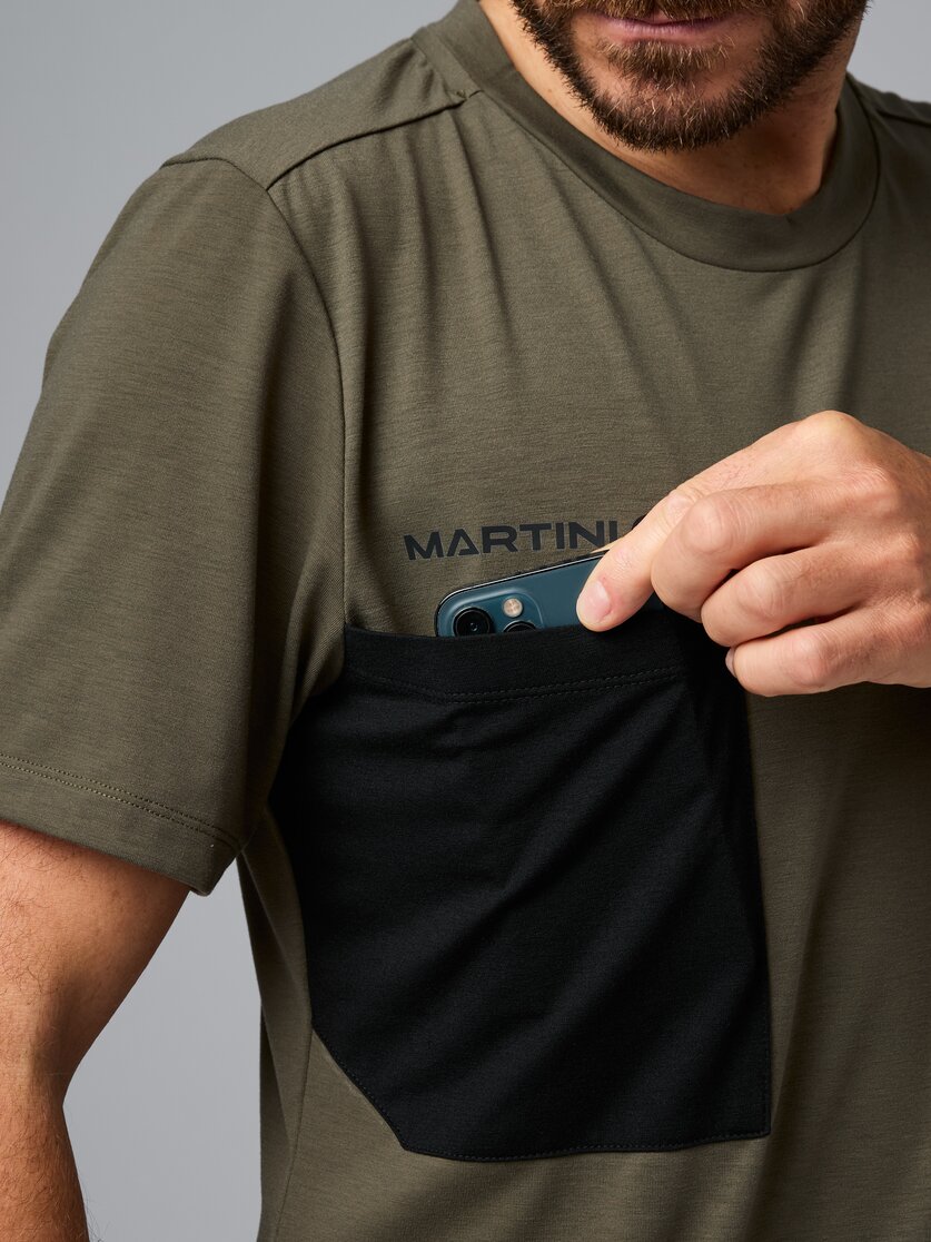 Martini Sportswear - Hillclimb Style Shirt M - T-Shirts in white - Detail 1 - Herren