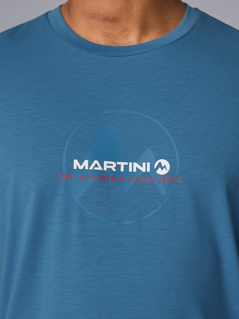 Martini Sportswear - Neverrest Shirt M - T-Shirts in white-fiery - Detail 1 - Herren
