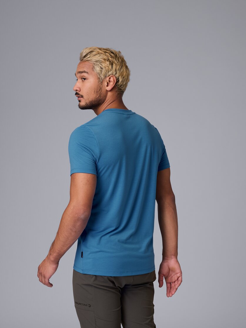 Martini Sportswear - Neverrest Shirt M - T-Shirts in white-fiery - Rückansicht Model - Herren