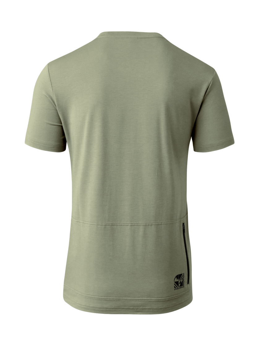 Martini Sportswear - Flowtrail Hike n Bike Shirt M - T-Shirts in tendril - Rückansicht - Herren