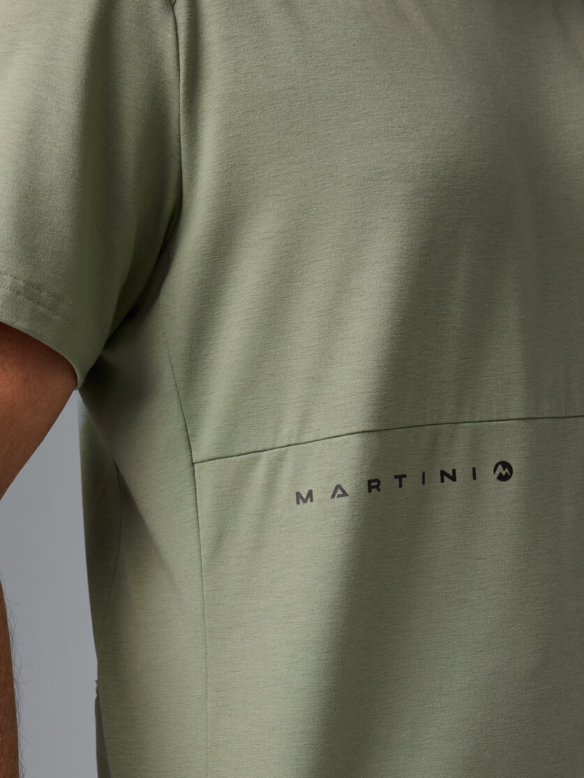 Martini Sportswear - Flowtrail Hike n Bike Shirt M - T-Shirts in tendril - Detail 2 - Herren