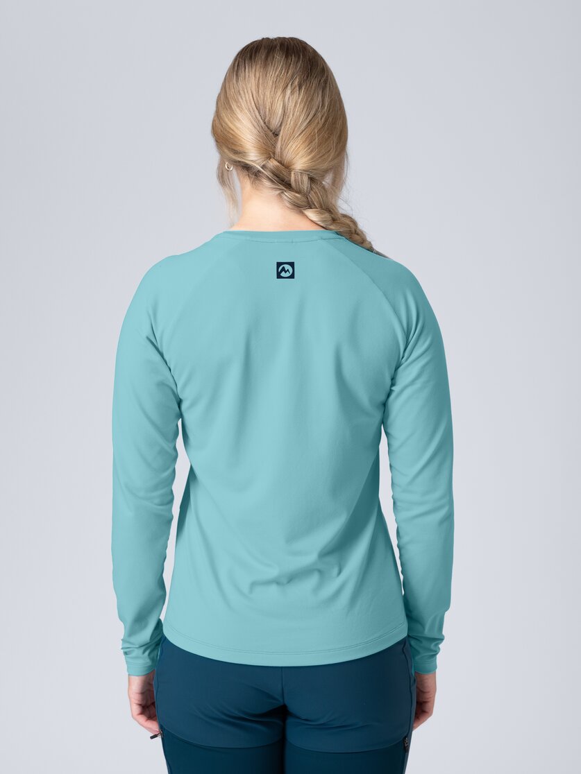 Martini Sportswear - Horizon Shirt W - Maglie a maniche lunghe in fairy tale - vista laterale modello - Donna