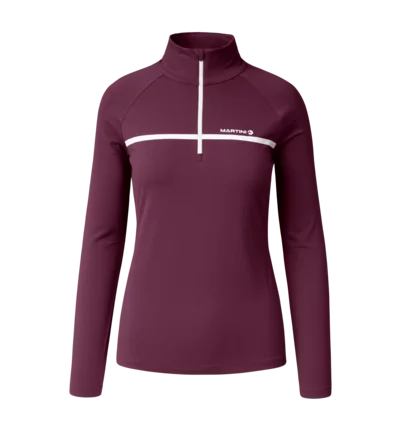 Martini Sportswear - Desire Halfzip Shirt W - Langarmshirts in fairy tale - Vorderansicht - Damen