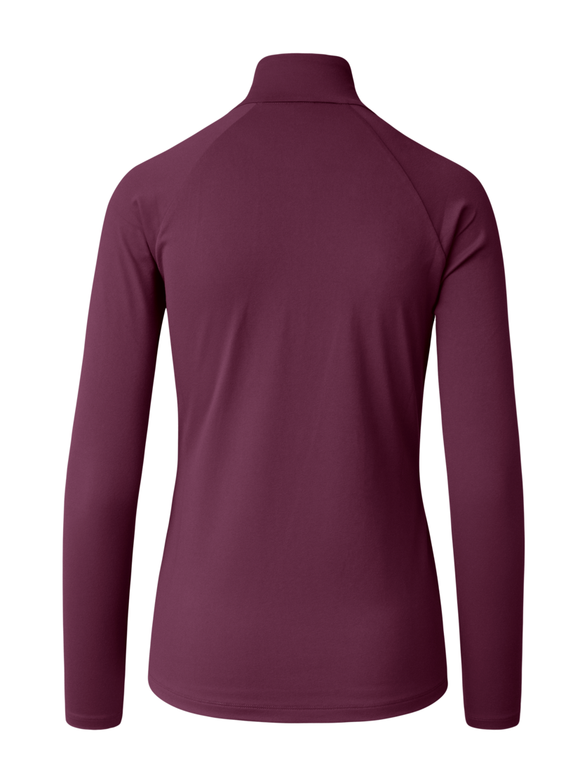 Martini Sportswear - Desire Halfzip Shirt W - Longsleeves in fairy tale - rear view - Women