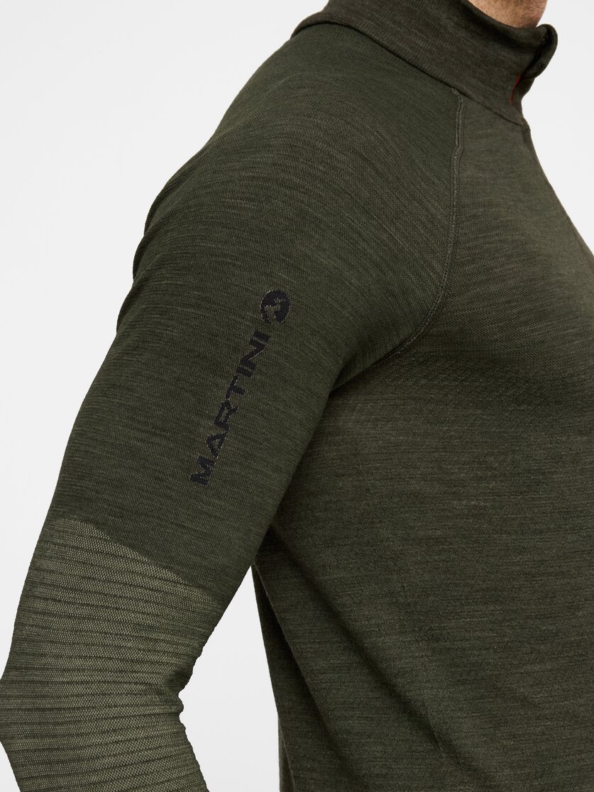 Martini Sportswear - Argon Halfzip Shirt M - Maglie a maniche lunghe in true navy - Dettaglio 2 - Uomo