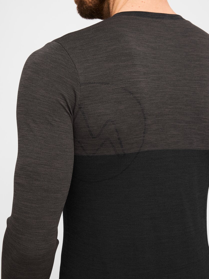 Martini Sportswear - Giro Shirt M - Maglie a maniche lunghe in true navy-dark blue - Dettaglio 1 - Uomo