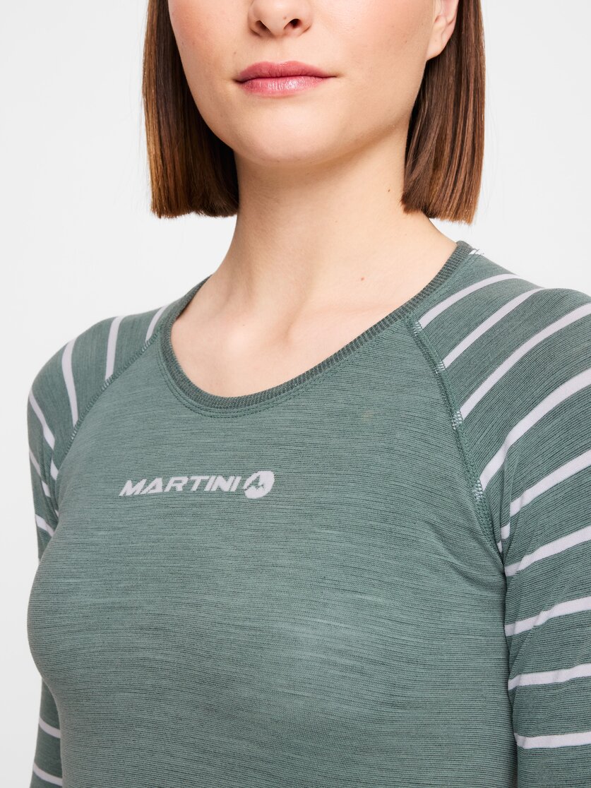 Martini Sportswear - Uwear Shirt W - Underwear in black-white - Detail 1 - Women