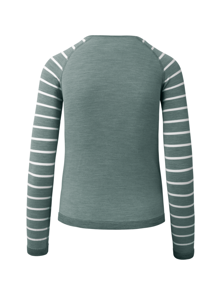 Martini Sportswear - Uwear Shirt W - Underwear in misty blue-white - rear view - Women