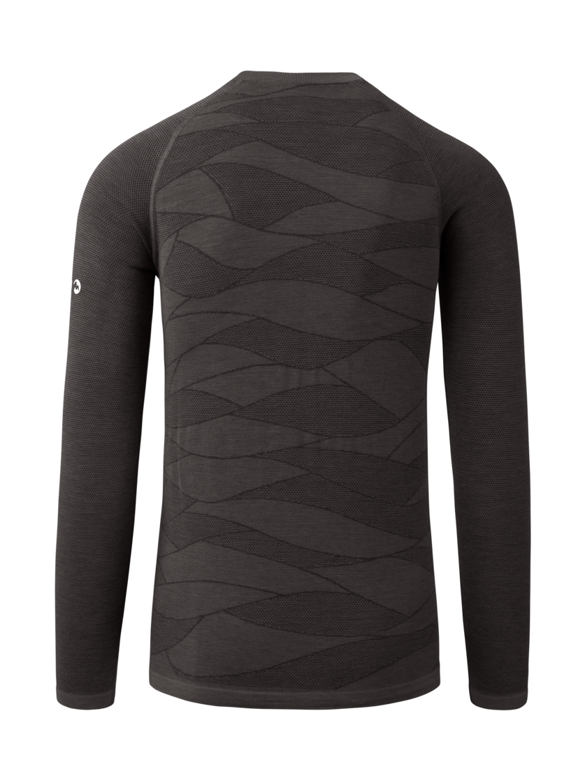 Martini Sportswear - Uwear Shirt M - Underwear in granite-black - rear view - Men