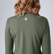 Martini Sportswear - Yalca Shirt W - Longsleeves in mosstone - Detail 2 - Women