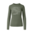 Martini Sportswear - Yalca Shirt W - Longsleeves in mosstone - front view - Women