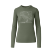 Martini Sportswear - Yalca Shirt W - Longsleeves in mosstone - front view - Women
