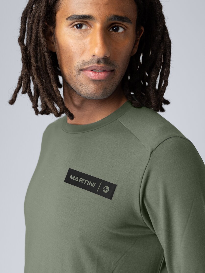 Martini Sportswear - Argon Shirt M - Maglie a maniche lunghe in seaport - Dettaglio 1 - Uomo