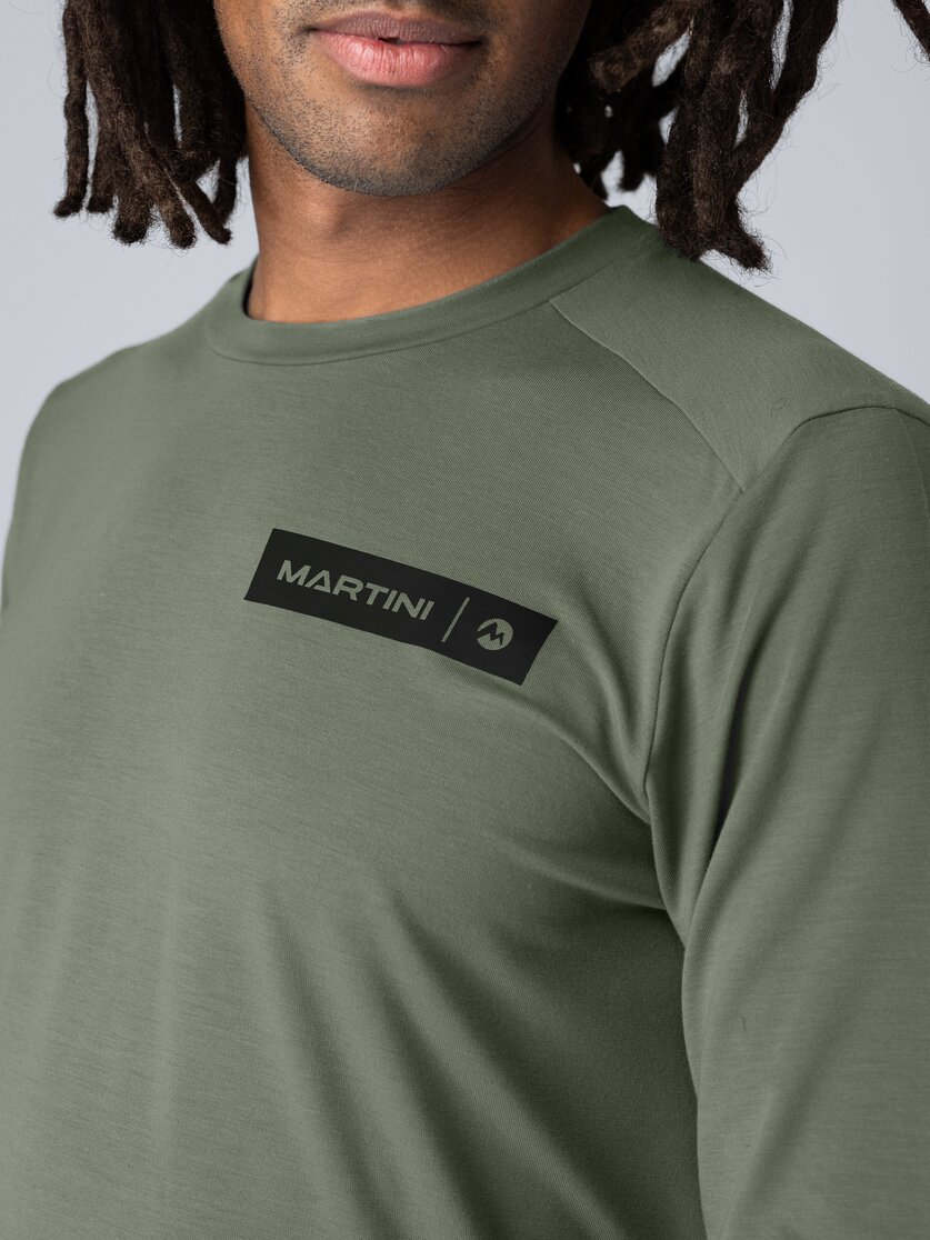 Martini Sportswear - Argon Shirt M - Maglie a maniche lunghe in seaport - Dettaglio 2 - Uomo
