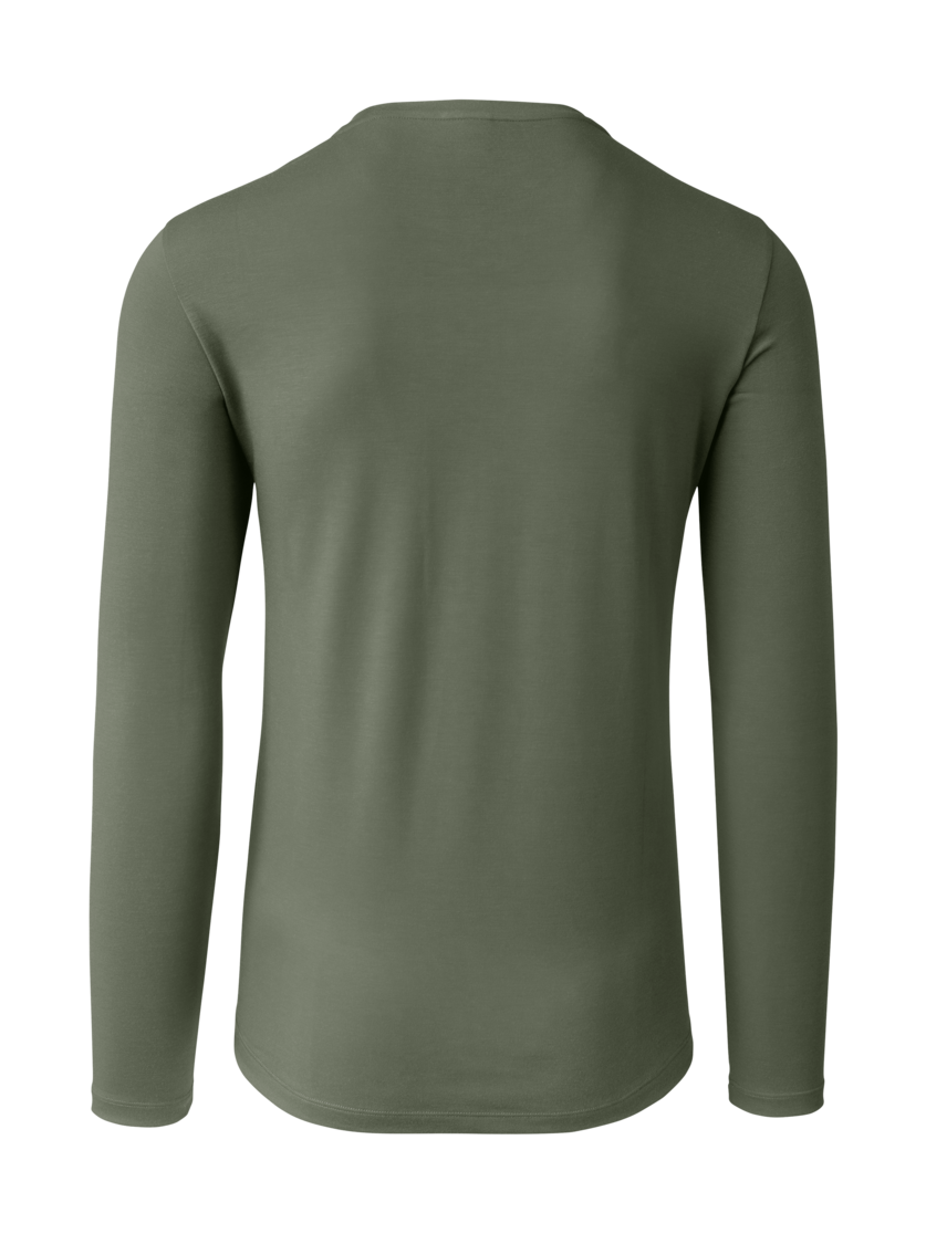 Martini Sportswear - Argon Shirt M - Maglie a maniche lunghe in mosstone - vista posteriore - Uomo