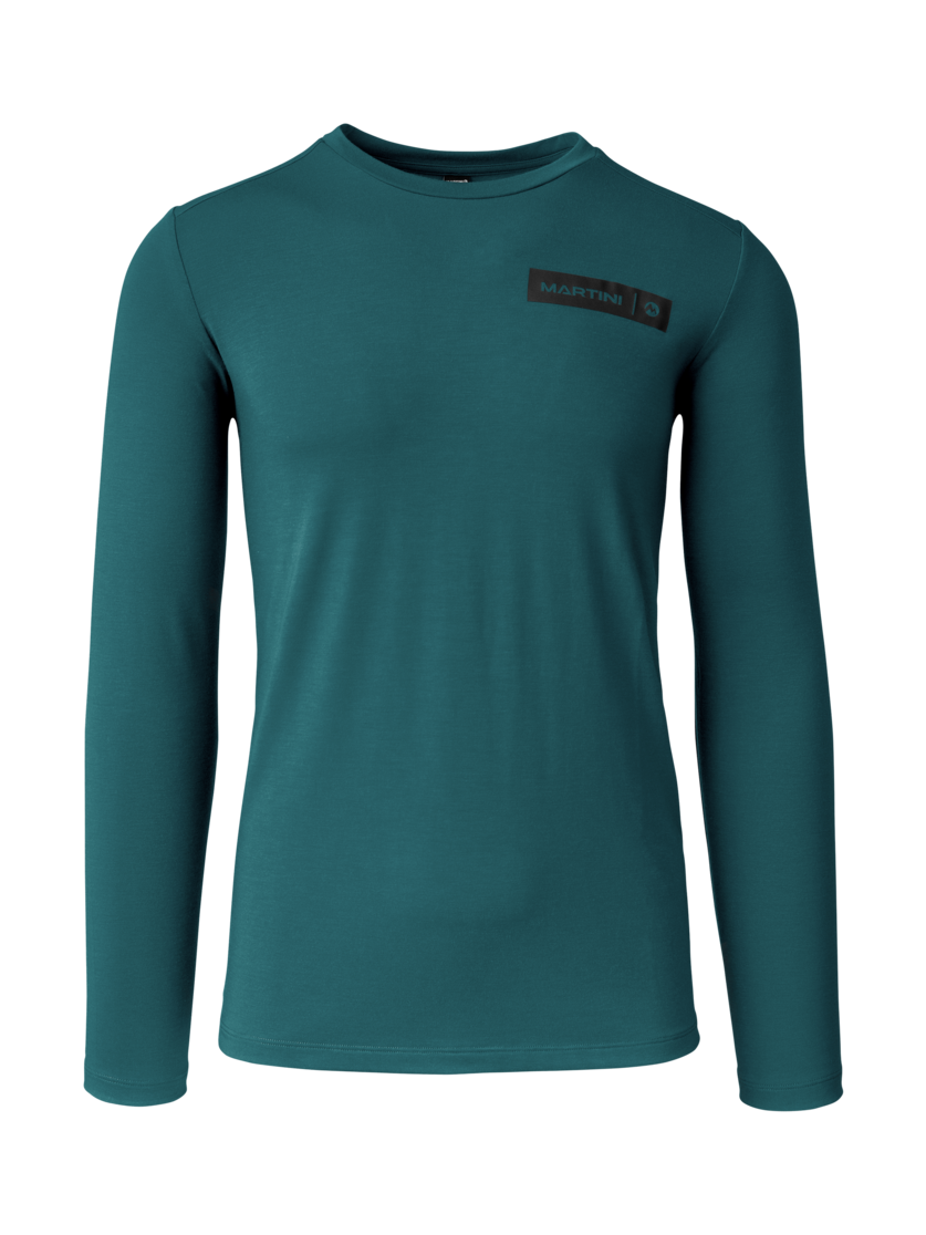 Martini Sportswear - Argon Shirt M - Longsleeves in seaport - front view - Men