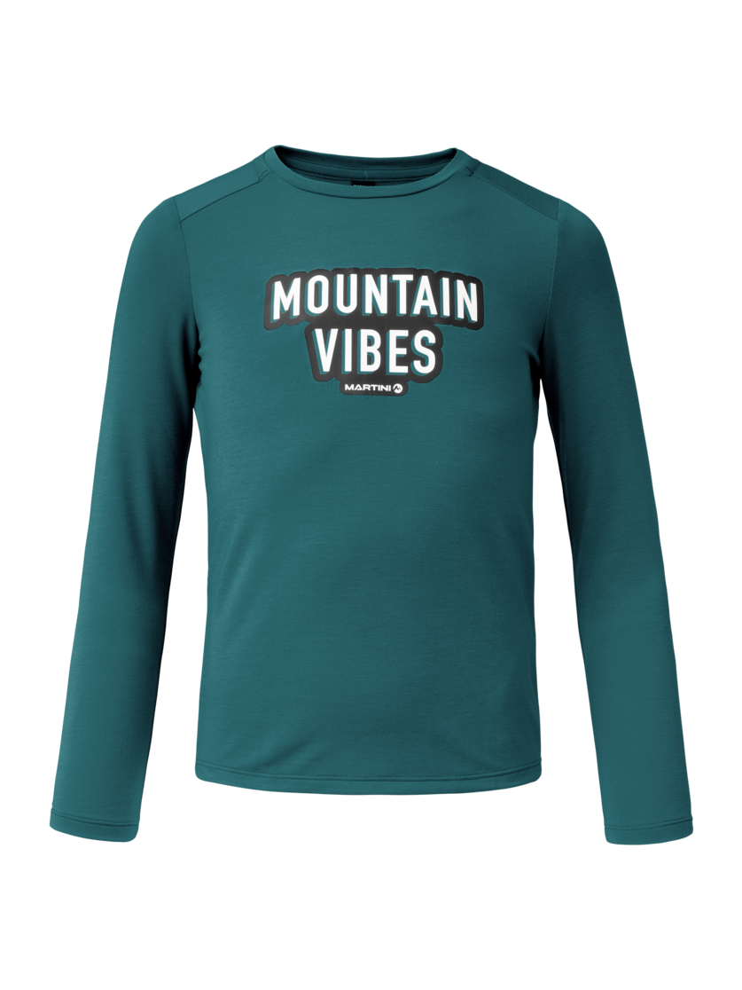 Martini Sportswear - Wildone Shirt Kids - Maglie a maniche lunghe in seaport - vista frontale - Bambini