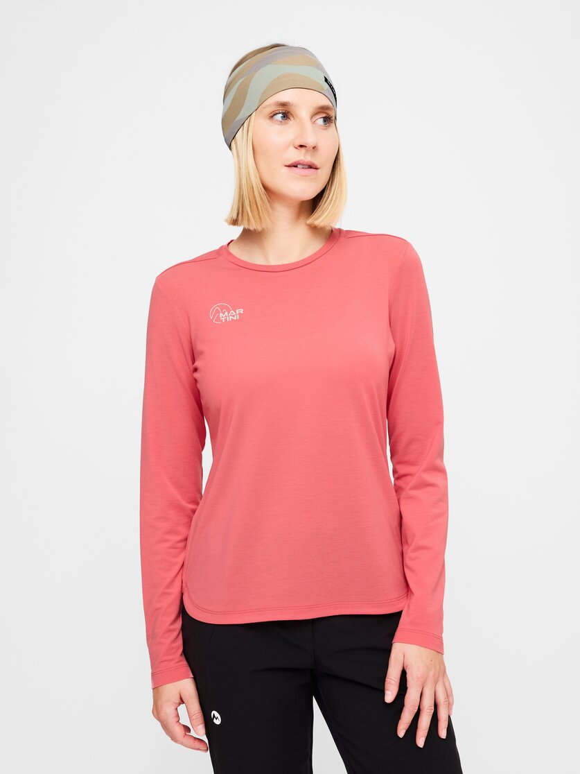 Martini Sportswear - Firstline Shirt W - Langarmshirts in true navy - Vorderansicht Model - Damen