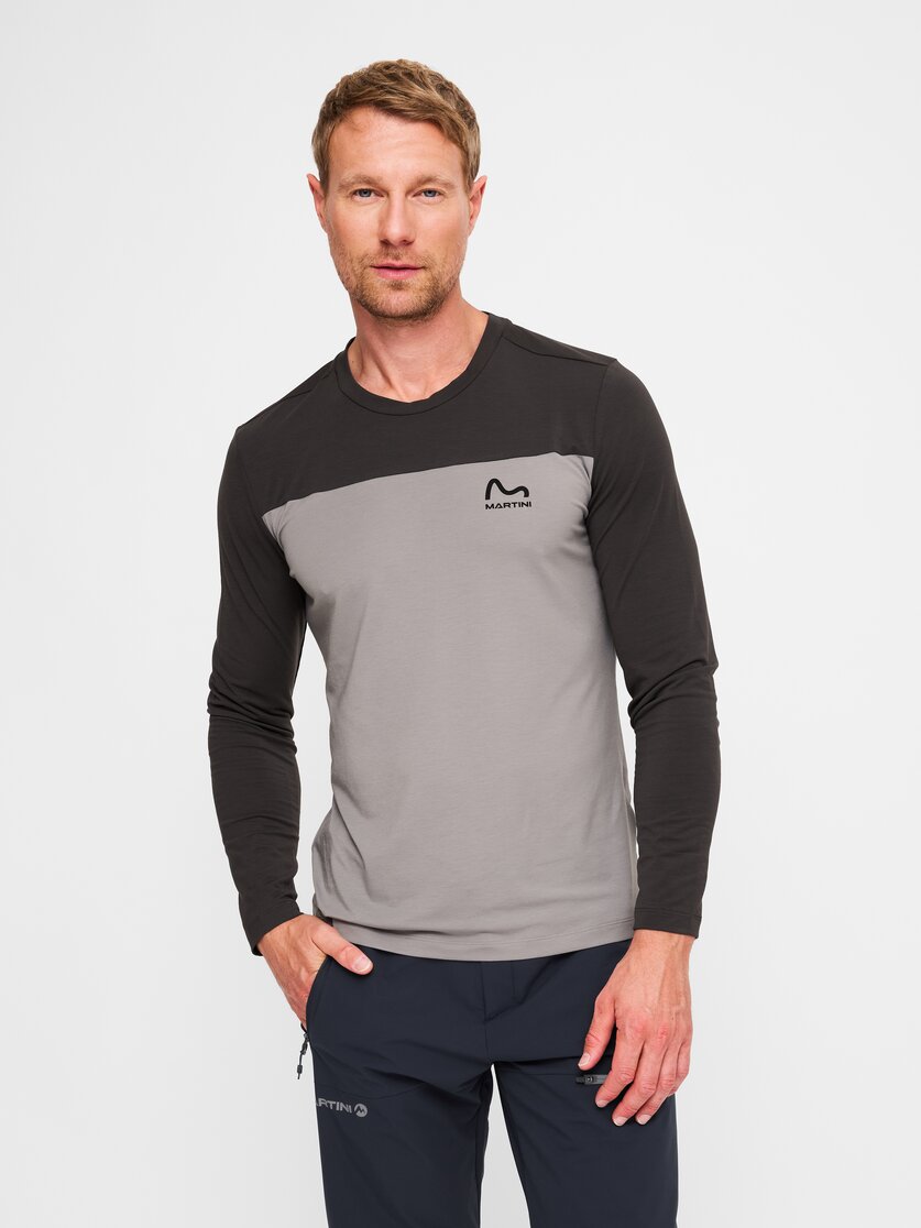 Martini Sportswear - Firstline Shirt M - Langarmshirts in dark blue-peakan - Vorderansicht Model - Herren