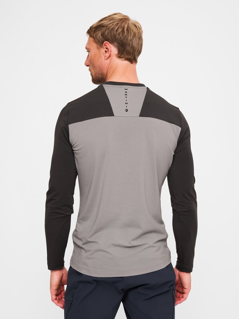 Martini Sportswear - Firstline Shirt M - Langarmshirts in dark blue-peakan - Rückansicht Model - Herren
