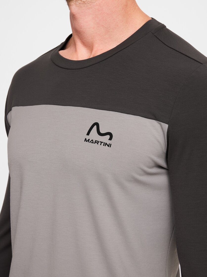 Martini Sportswear - Firstline Shirt M - Langarmshirts in dark blue-peakan - Detail 1 - Herren