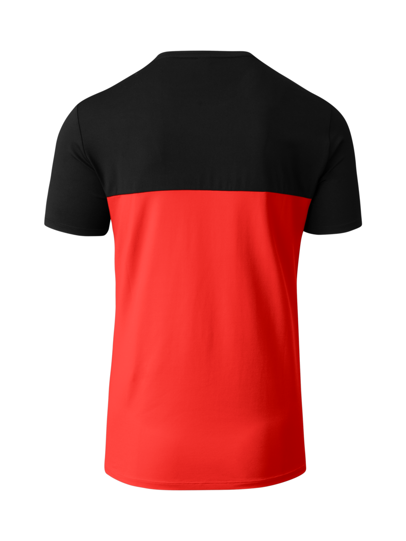 Martini Sportswear - Highventure Shirt M - T-Shirts in fiery-black - Rückansicht - Herren