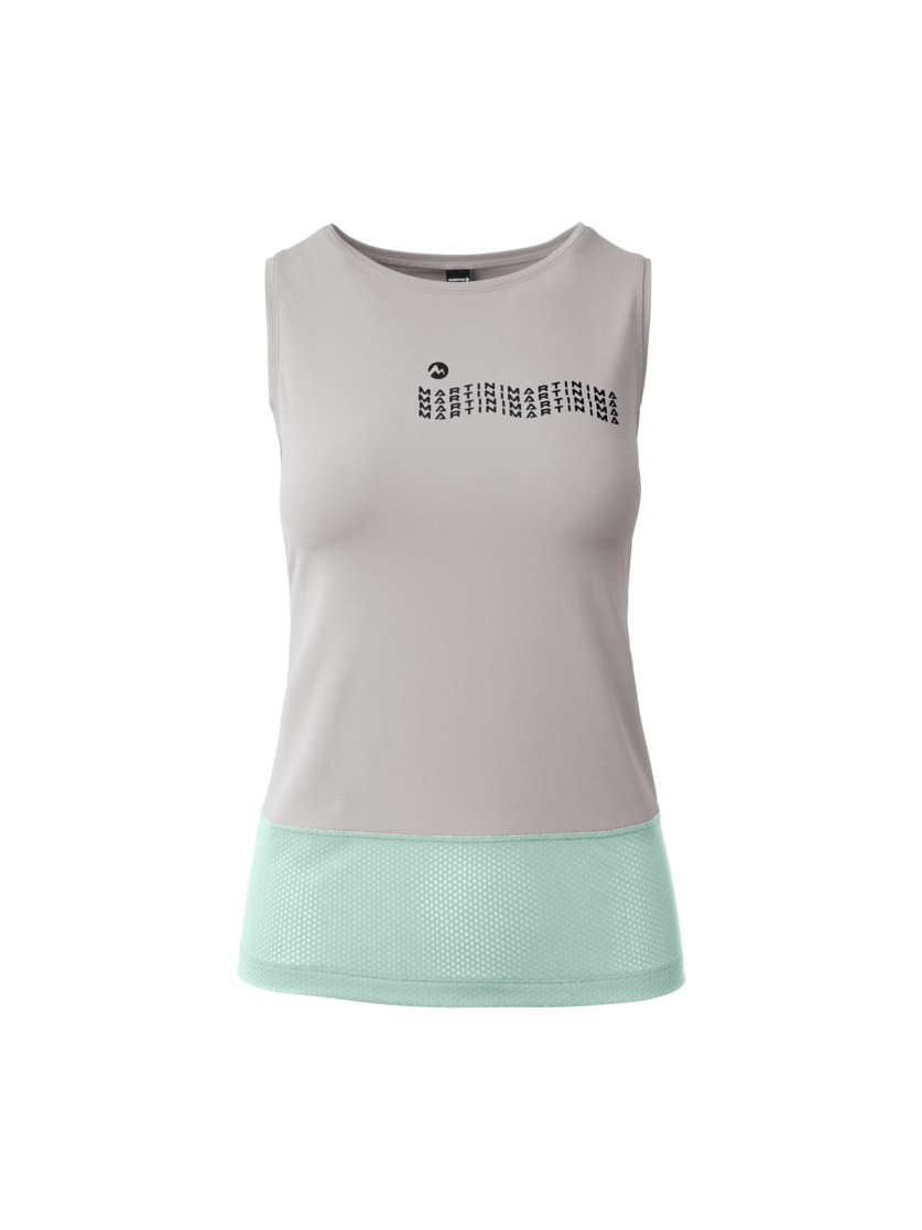 Martini Sportswear - Alpmate Drive Tanktop W - Tops in fog-ibiza blue - Vorderansicht - Damen