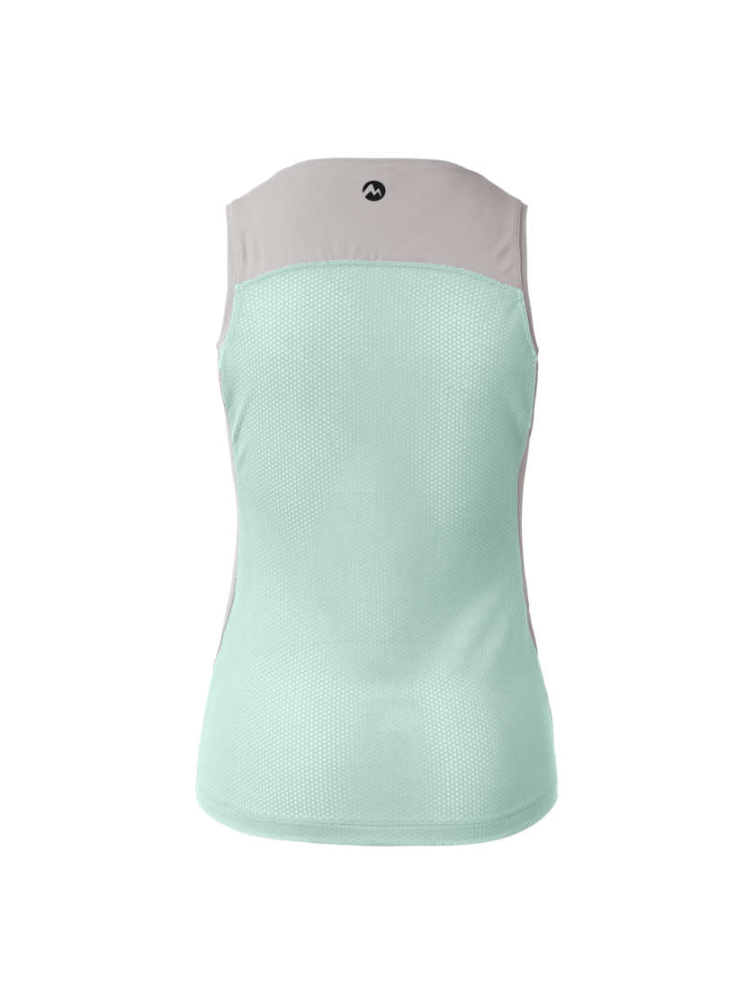 Martini Sportswear - Alpmate Drive Tanktop W - Tops in fog-ibiza blue - Rückansicht - Damen