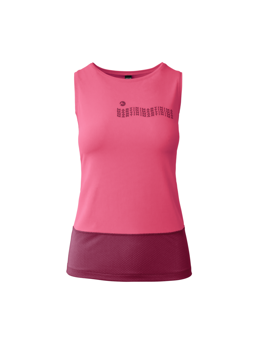 Martini Sportswear - Alpmate Drive Tanktop W - Tops in fuchsia-plume - front view - Women