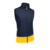 Martini Sportswear - LONGS PEAK - Vests in darkblue-sunny yellow - front view - Men