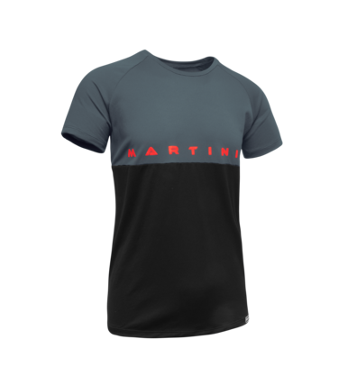 Martini Sportswear - FUSION - T-Shirts in Schwarz-Mitternachtsblau - Vorderansicht - Herren