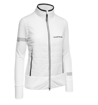 Martini Sportswear - CASSINI - Hybrid Jackets in White - front view - Women