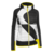 Martini Sportswear - CROSS.LIMITS - Hybrid Jackets in black-white-yellowgreen - front view - Women