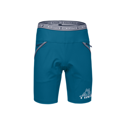 Martini Sportswear - ACHIEVER - Shorts in blu oceano - vista frontale - Uomo