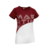 Martini Sportswear - MOTION - T-Shirts in rosso vino-bianco - vista frontale - Donna