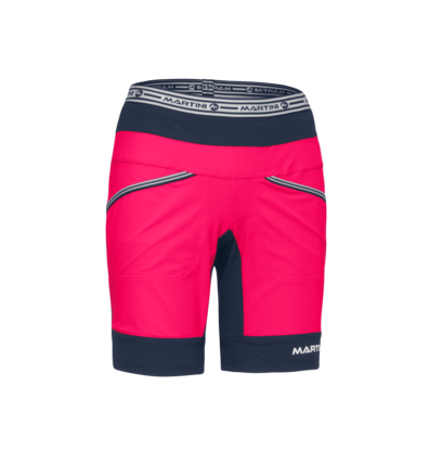 Martini Sportswear - MORE POWER - Shorts & Skirts in pink-darkblue - front view - Women