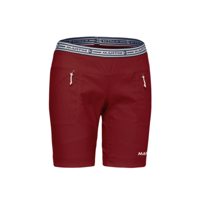 Martini Sportswear - IMAGE - Shorts & Skirts in claret - front view - Women