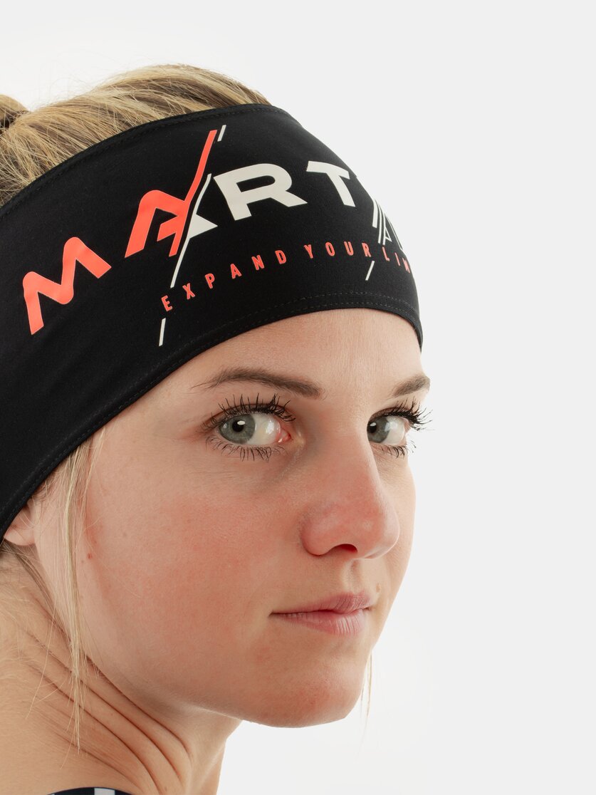Martini Sportswear - FEEL GOOD_S223 - Stirnbänder in black-hot fire - Detail 1 - Unisex