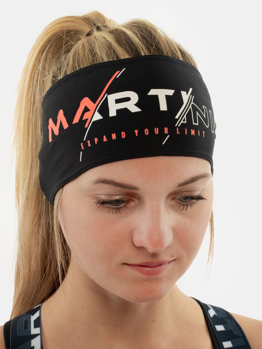 Martini Sportswear - FEEL GOOD_S223 - Stirnbänder in black-hot fire - Detail 3 - Unisex