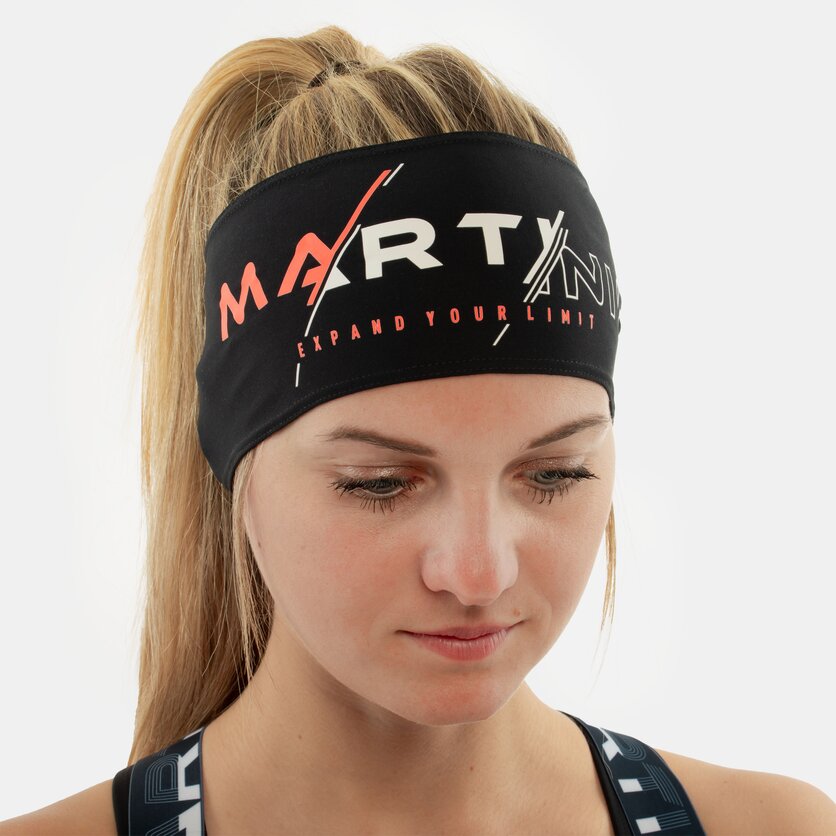 Martini Sportswear - FEEL GOOD_S223 - Headbands in black-hot fire - Detail 3 - Unisex